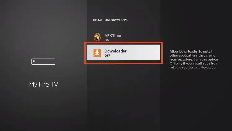 Configurer Kodi sur un Firestick